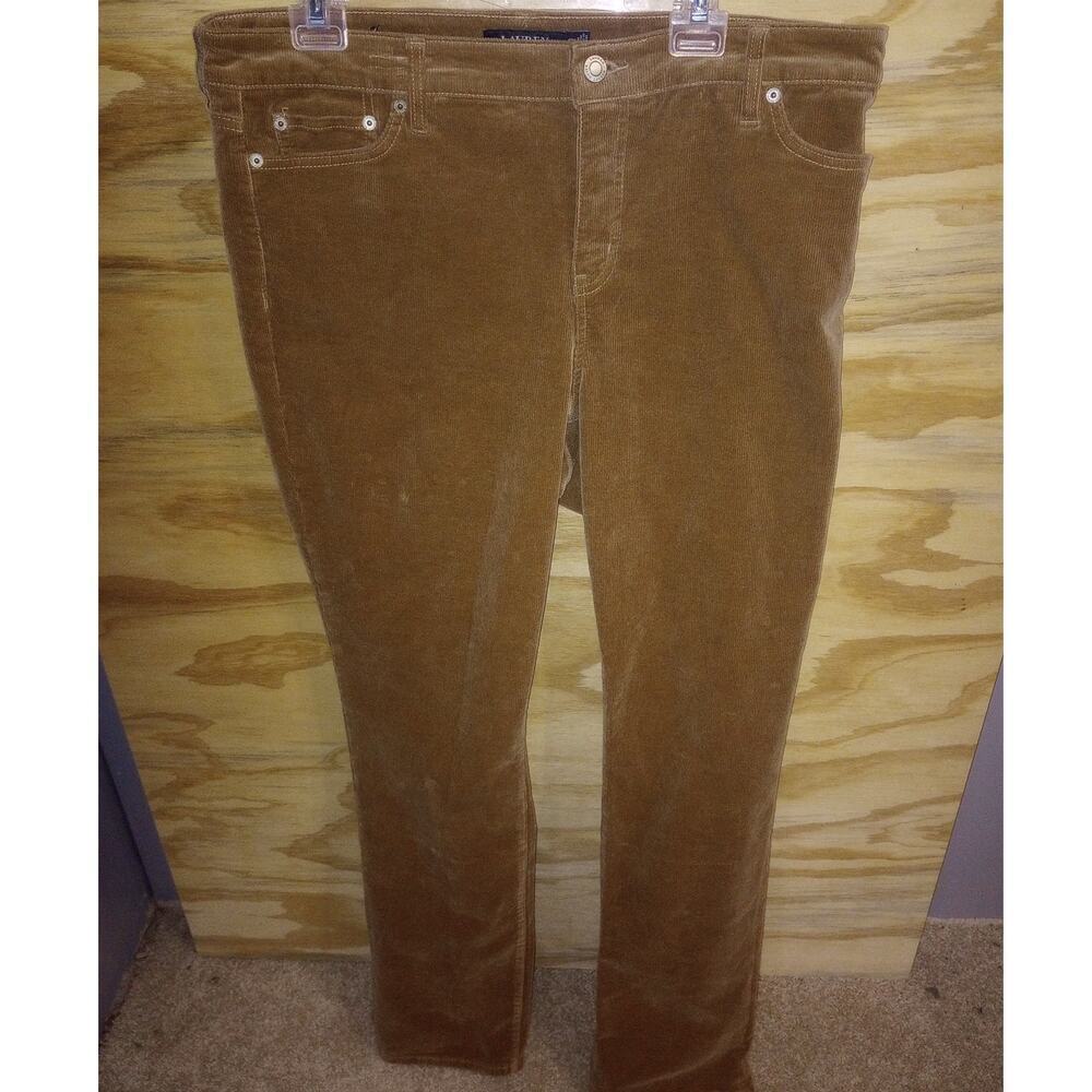 Women's Lauren Ralph Lauren Corduroy Plus Pants 16